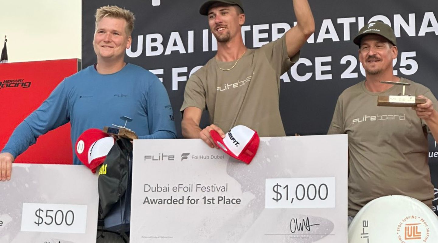 Podium-Proven: SiFly Stellar X Delivers in Dubai eFoil Race